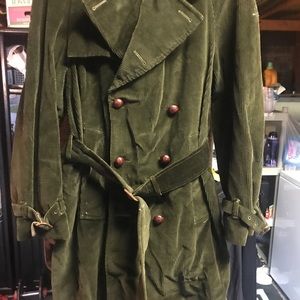 Beautiful cordaroy trench coat